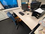 2x Gispen bureau zit-zit 80/100 x 200cm, Huis en Inrichting, Bureaus, Ophalen, Zo goed als nieuw