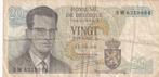 België 20 frank 15-6-1956 ht 20 #, Los biljet, Verzenden