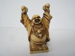 Oud lachend boeddha beeldje #5879, Ophalen of Verzenden, Gebruikt