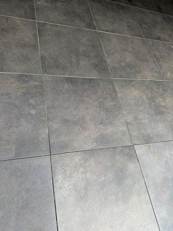 TE KOOP: Keramische tuintegels tegels 60x60x3 Antraciet, Doe-het-zelf en Verbouw, Tegels, Nieuw, Vloertegels, Keramiek, Ophalen