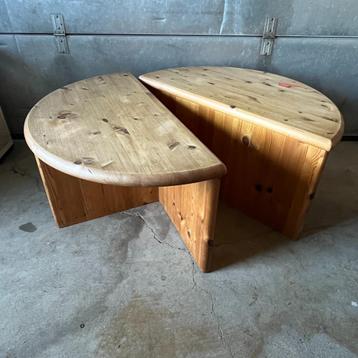 TOTALE LEEGVERKOOP Jaren 70 scandinavisch grenen salontafel beschikbaar voor biedingen