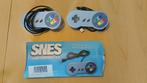 SNES USB controllers 2x, Spelcomputers en Games, Spelcomputers | Nintendo Super NES, Ophalen of Verzenden, Zo goed als nieuw, Met 2 controllers