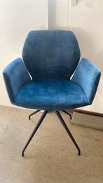 Mobitec Mood 95 stoel genova Petrol, Huis en Inrichting, Stoelen, Ophalen, Zo goed als nieuw, Blauw, Eén