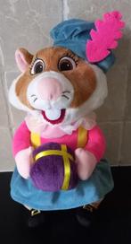 Knuffel zwarte Piet hamster roze/geel/blauw, Kinderen en Baby's, Speelgoed | Knuffels en Pluche, Verzenden, Zo goed als nieuw