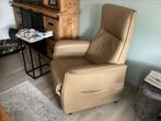 Zeer nette lederen staop relax fauteuil met aankoopbon, Ophalen, Zo goed als nieuw, 50 tot 75 cm
