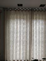 KOOPJE Mooie beige gordijnen, Ophalen of Verzenden, Zo goed als nieuw, Beige, 200 cm of meer