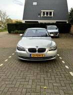 BMW 5-Serie 2.5 I 523 AUT 2007 Grijs, Auto's, BMW, Stof, 1800 kg, Zwart, USB