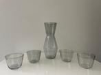 Double up design karaf en 4 waterglazen by Spring Copenhagen, Ophalen of Verzenden, Nieuw, Overige typen