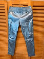 Ibana metalic leren broek maat 40, Maat 38/40 (M), Blauw, Ophalen of Verzenden, Zo goed als nieuw