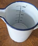 Vinted emaille maaatbeker 500ml, Ophalen of Verzenden