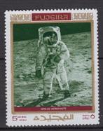 Fujeira Apollo astronaut op de maan., Postzegels en Munten, Overige thema's, Ophalen of Verzenden, Postfris