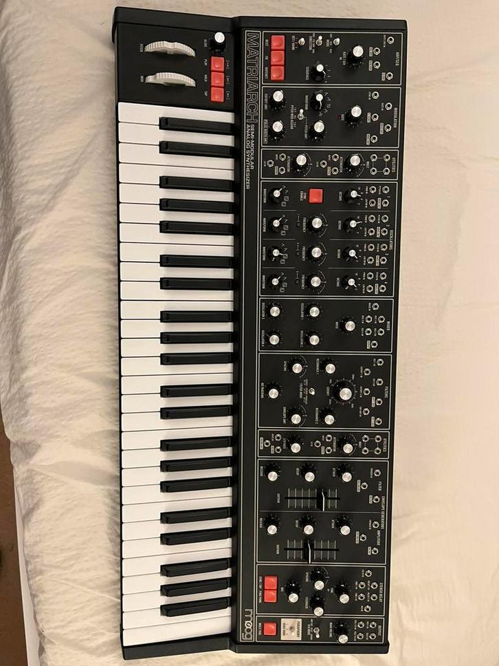 Moog Matriarch Dark, Muziek en Instrumenten, Synthesizers, Zo goed als nieuw, 49 toetsen, Overige merken, Met midi-aansluiting