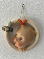 Vintage Hummel porceleinen hanger, Ophalen of Verzenden, Gebruikt, Wanddecoratie