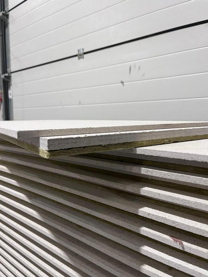 Fermacell Vloerplaten met wol - 120x50cm, 35mm, Doe-het-zelf en Verbouw, Platen en Panelen, Nieuw, Overige materialen, 20 tot 50 mm