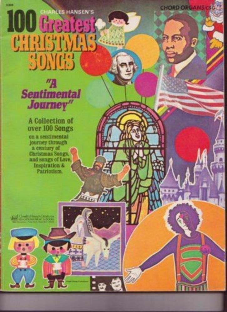 100 greatest Christmas songs-aanrader ! orgel-KERST, Muziek en Instrumenten, Bladmuziek, Gebruikt, Blues, Orgel, Ophalen of Verzenden
