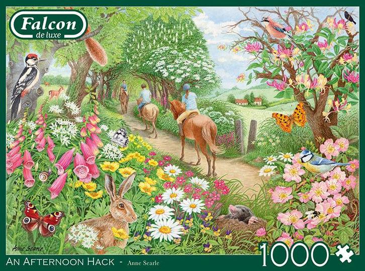 Falcon de luxe - An Afternoon Hack - 1000 stukjes, Hobby en Vrije tijd, Denksport en Puzzels, Nieuw, Legpuzzel, 500 t/m 1500 stukjes