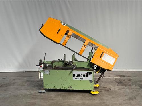 Lintzaag - Rusch - HBS 260, Doe-het-zelf en Verbouw, Gereedschap | Zaagmachines, Gebruikt, Lintzaag, 1200 watt of meer, 70 mm of meer