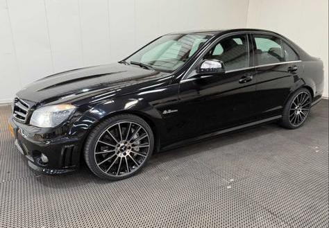 Mercedes-Benz C-Klasse 6.2 C63 AMG Sedan AUT 2009 Zwart Vol!, Auto's, Mercedes-Benz, Bedrijf, C-Klasse, 4x4, ABS, Airbags, Airconditioning
