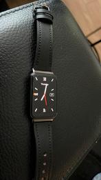 Fit 3 galaxy samsung watch met leren bandje, Ophalen, Zo goed als nieuw, Zwart, Android