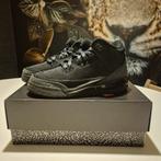 Nike Air Jordan 3 Retro "Black Cat" maat 36, Kleding | Heren, Schoenen, Ophalen of Verzenden, Nieuw, Zwart