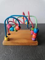 Houten kralen spiraal, Ophalen of Verzenden, Gebruikt