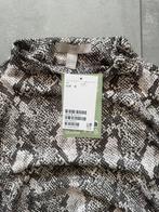 H&M slangen print jurk, Kleding | Dames, Jurken, Ophalen of Verzenden, Zo goed als nieuw, Maat 38/40 (M), Onder de knie