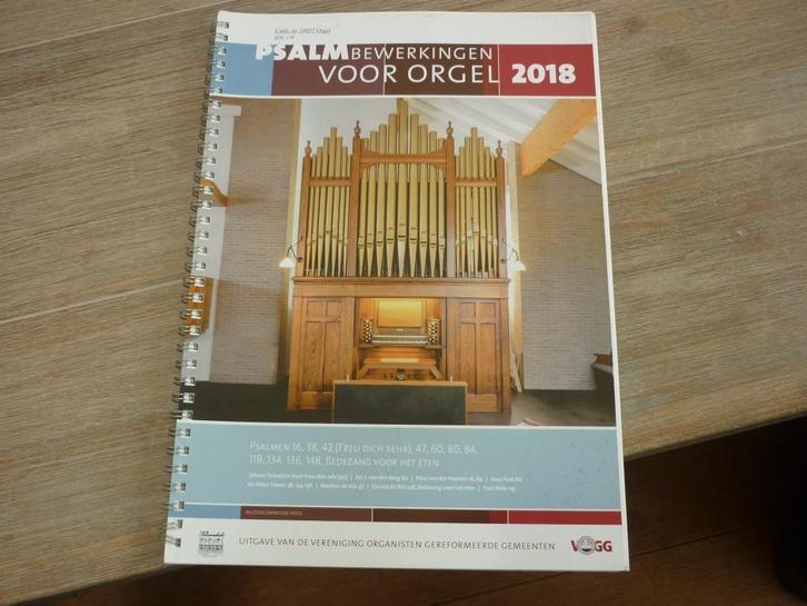 Psalmbewerkingen voor orgel (VOGG) 2018 – klavar -2018, Muziek en Instrumenten, Bladmuziek, Zo goed als nieuw, Artiest of Componist
