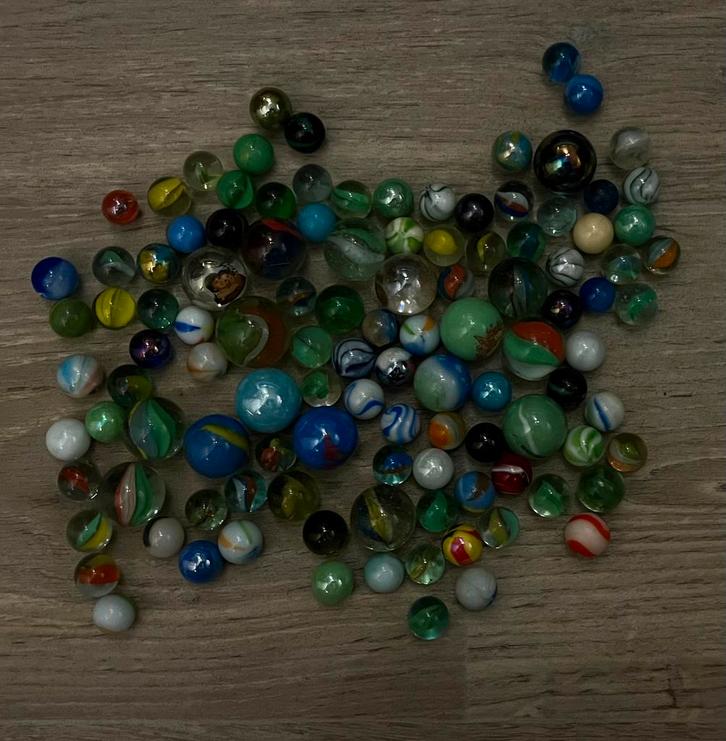 Grote verzameling knikkers, Hobby en Vrije tijd, Kralen en Sieraden maken, Zo goed als nieuw, Ophalen of Verzenden