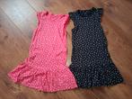 Tweeling meisjes Name-it zomer jurkjes maat 146, Ophalen of Verzenden, Gebruikt, Kleding