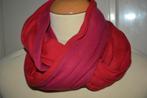 Emma, mooie dubbelzijdige shawl, rood en roze, Kleding | Dames, Mutsen, Sjaals en Handschoenen, Emma, Maat 46/48 (XL) of groter
