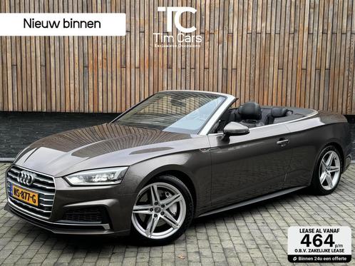 Audi A5 Cabriolet 2.0 TFSI quattro Pro Line S 252pk | Leer |, Auto's, Audi, Bedrijf, Te koop, A5, 4x4, ABS, Airbags, Airconditioning