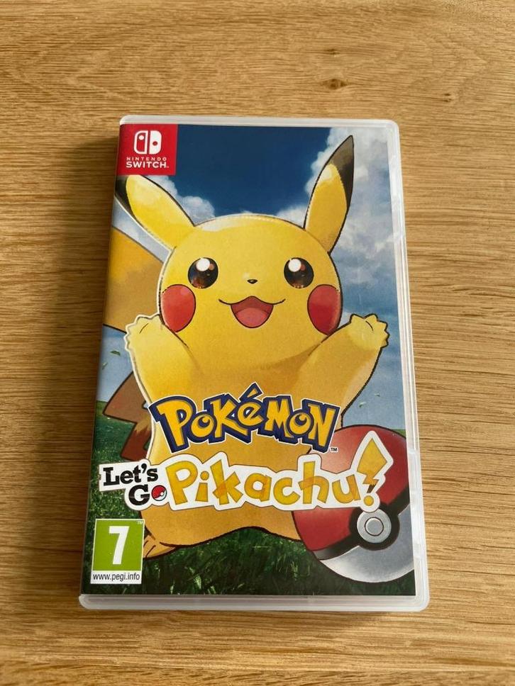Pokémon Let's Go, Pikachu! - Nintendo Switch, Spelcomputers en Games, Games | Nintendo Switch, Zo goed als nieuw, Avontuur en Actie