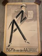 Originele Louis Raemaekers poster – De A tot Z Polis, Verzamelen, Posters, Ophalen, Deurposter of groter, Reclame, Rechthoekig Staand