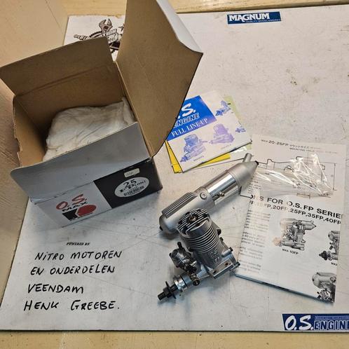 Os max FP 25, Hobby en Vrije tijd, Modelbouw | Radiografisch | Vliegtuigen, Zo goed als nieuw, Nitro, RTF (Ready to Fly), Ophalen of Verzenden