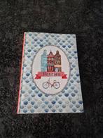 Notitieboek met grachtenpandjes en fiets, Ophalen of Verzenden