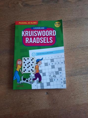 Leerzame Kruiswoordraadsels 9-10 jaar beschikbaar voor biedingen