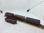 Roco Hoge Bakwagons - 4 stuks, NS & ballast setprijs, Ophalen of Verzenden