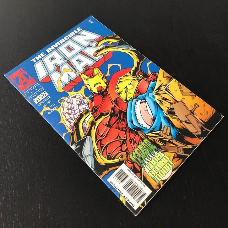 Iron Man Vol.1 #322 (1995) VF (8.0), Boeken, Strips | Comics, Zo goed als nieuw, Eén comic, Amerika, Ophalen of Verzenden