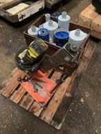 diamant boormachine met statief en veel diamantboren, Doe-het-zelf en Verbouw, Gereedschap | Boormachines, Onbekend, Zo goed als nieuw