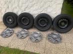 Twinco vlg type 1/2 met set Goodyear 4/seasions bnd 6/7 mm, Ophalen, 14 inch, Gebruikt, 175 mm