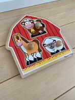 Houten puzzel Melissa & Doug, Ophalen of Verzenden, Gebruikt
