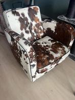 Baxter koeien  stoel / fauteuil, Huis en Inrichting, Fauteuils, Ophalen, Koeienleer, Gebruikt, 50 tot 75 cm