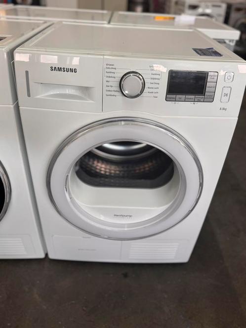 SAMSUNG WARMTEPOMPDROGER 8 KG A+++ met 1 jaar garantie, Witgoed en Apparatuur, Wasdrogers, Refurbished, Overige typen, Voorlader