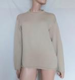 REPEAT Trui , Maat 42 , MERINO WOL, Verzenden, Zo goed als nieuw, Maat 42/44 (L), Beige