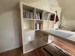 Ikea Kallax Kast + Bureau + Lamp, Huis en Inrichting, Bureaus, Ophalen, Zo goed als nieuw, Bureau