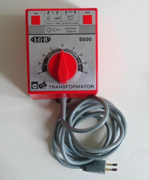 Transformator LGB type 5000, Hobby en Vrije tijd, Modeltreinen | H0, Gebruikt, Transformator of Voeding, Gelijkstroom, Overige merken