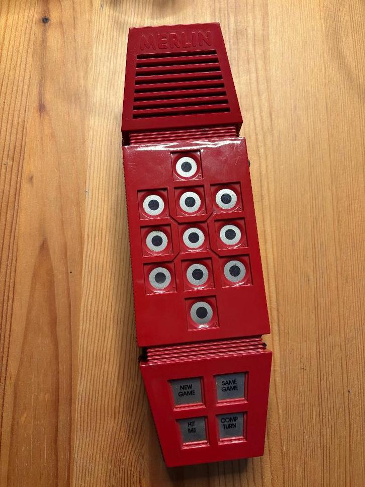 Spelcomputer: Merlin Electronic Wizard, Spelcomputers en Games, Spelcomputers | Overige, Niet werkend, Ophalen of Verzenden