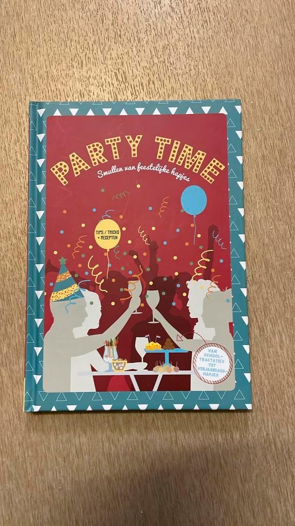 Party Time - Smullen van feestelijke hapjes, Boeken, Kookboeken, Zo goed als nieuw, Tapas, Hapjes en Dim Sum, Overige gebieden