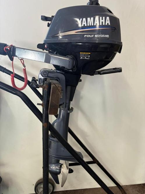 Yamaha 2,5 pk buitenboordmotor, 4-takt, kortstaart., Watersport en Boten, Buiten- en Binnenboordmotoren, Gebruikt, Benzine, Buitenboordmotor