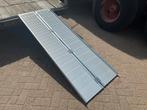 Aluminium oprijplaat / loopplank opvouwbaar 213 cm, Ophalen, Zo goed als nieuw, Rolsteiger of Kamersteiger